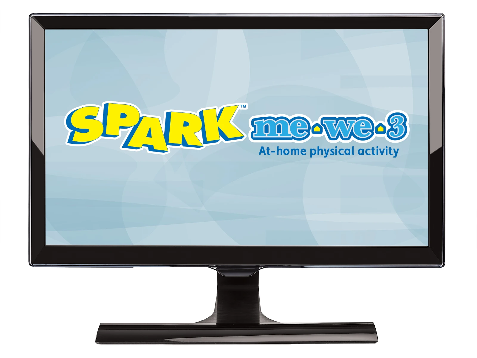 SPARK me•we•3 At-home physical activity program on screen