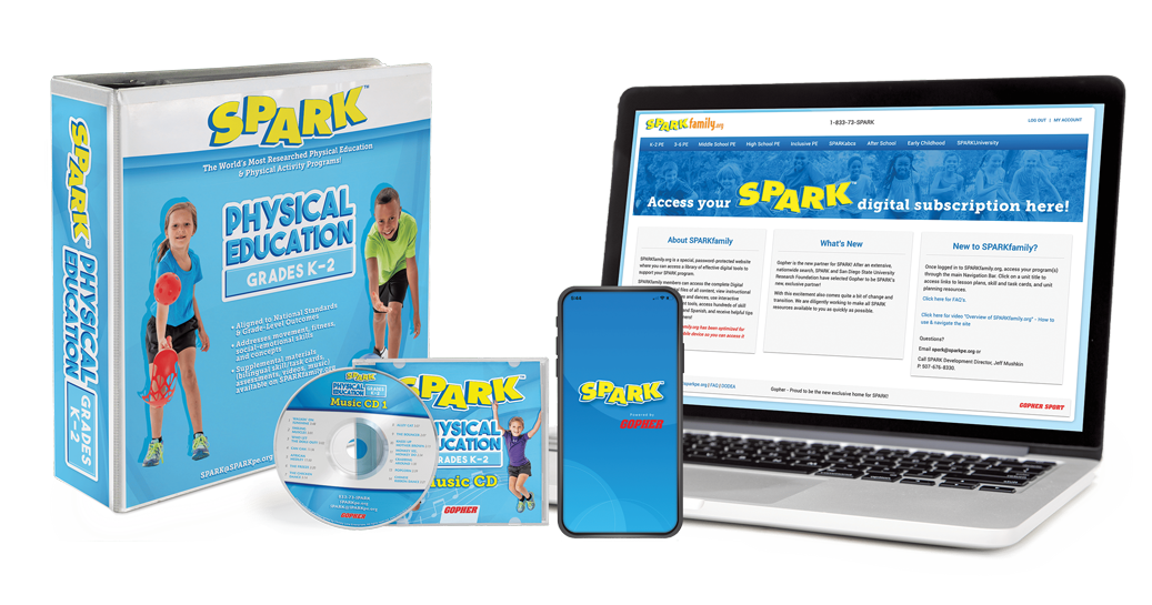 Various - SPARK Physical Education Music CD Grades 3-6 -  Music