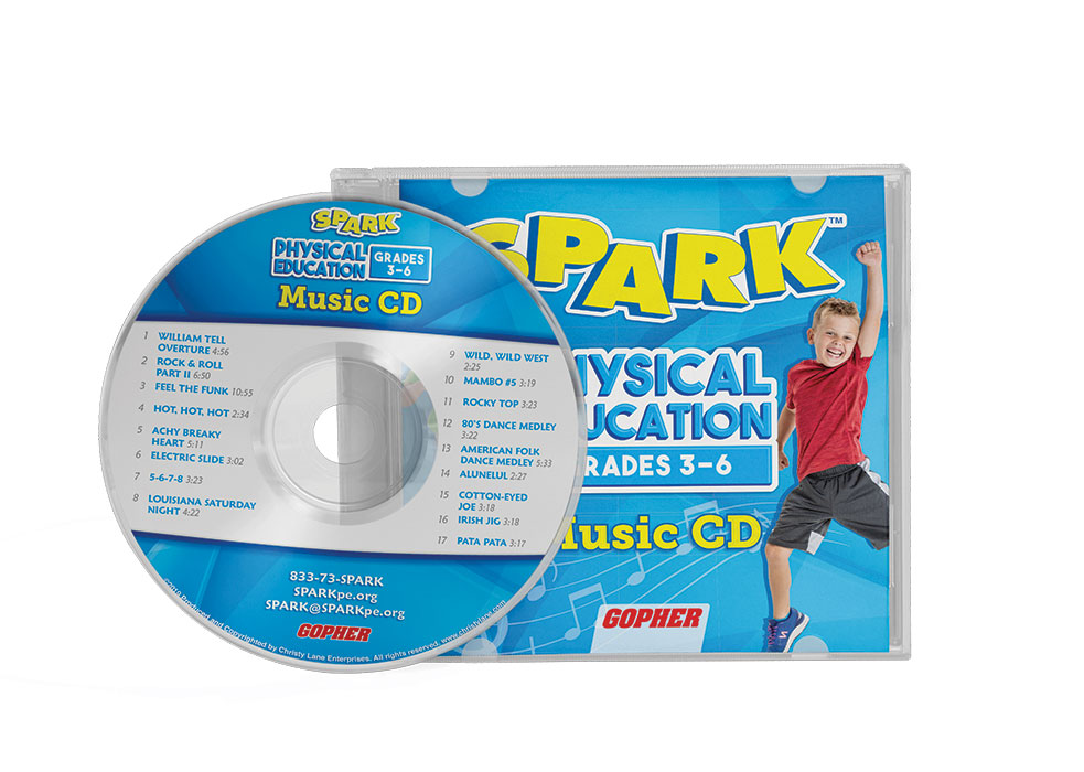 Various - SPARK Physical Education Music CD Grades 3-6 