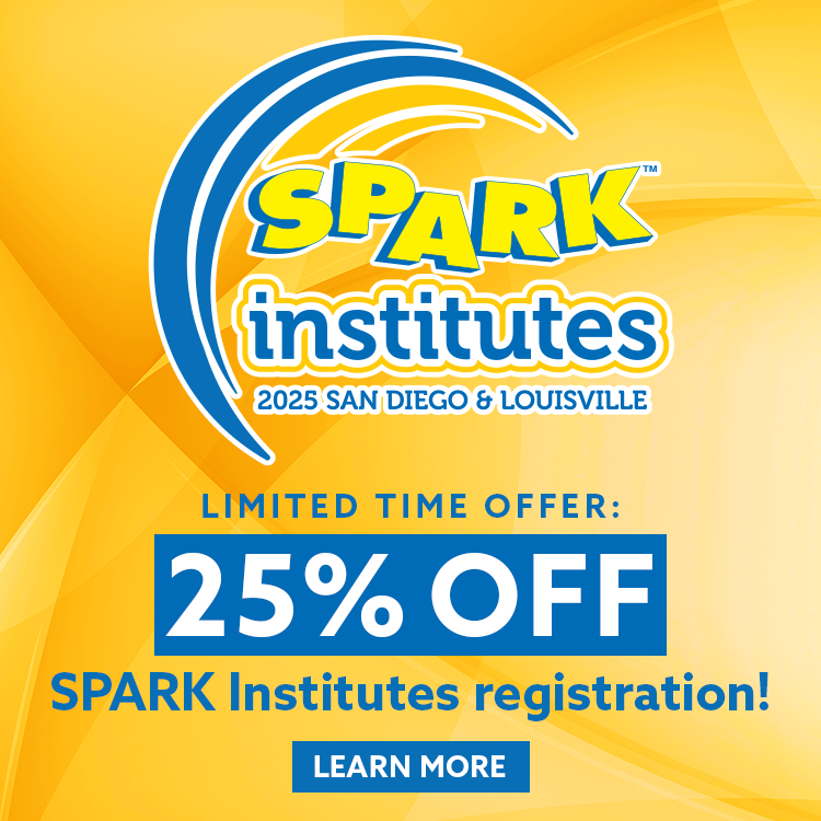 Limited Time Offer: 25% Off SPARK Institutes registration!